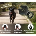 thumbnail image 4 of BORED? PARACORD! Frog Clip Heavy-Duty Strong Aluminum Alloy 360-Swivel for Dog Leash Collars - Quick Release & Locking Mechanism (Small, Medium, Large breeds) Hiking, EDC, Keychain, Tactical(Single), 4 of 5