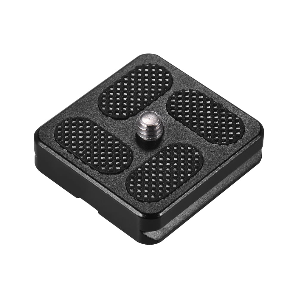Quick Release Plate Yabuy 40*38mm Size Aluminum Alloy Universal Quick Release Plate D-40T QR Plate with 1/4 Inch Screw for Arca Swiss Benro Monopod Tripod Ball Head Camera Accessory