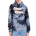 thumbnail image 2 of Wild Bobby Retro Cheer Mom Girl Sports Unisex Graphic Hoodie Sweatshirt, Spiral Black, XX-Large, 2 of 5