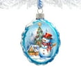 thumbnail image 3 of Snowman and Christmas Tree Mercury Glass Ornaments by G. Debrekht - Christmas Santa Snowman Décor - 776020, 3 of 6