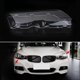 thumbnail image 4 of 1 Pair Left & Right Headlight Headlamp Clear Lens Cover for BMW E46 3 Series 1998-2001 4 Door, 4 of 4
