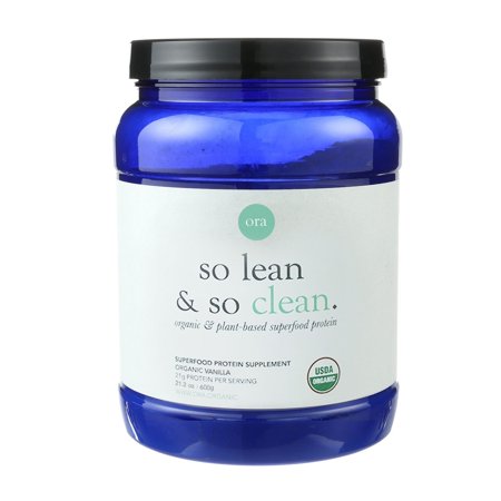 Ora So Lean & So Clean Organic Superfood Protein Powder, Vanilla, 21.2 (Best Way To Learn Organic Chemistry)