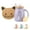 Purple, variant on Cute Mugs Kawaii Cat Mug Ceramic Coffee Mug Tea Cup with Infuser and Lid Spoon Tea Mug Cute Cool Preppy Stuff Gifts for Women (Blue 13oz)