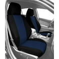 thumbnail image 2 of CalTrend Front Cordura Seat Covers for 2001-2004 Toyota Tacoma - TY140-04CC Blue Insert with Black Trim, 2 of 3
