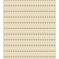 thumbnail image 3 of Ambesonne Aztec Duvet Cover Sets, Horizontal Oriental Shapes, 2-King, Beige Mustard, 3 of 7