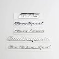 thumbnail image 2 of Car Rear Trunk Letters Logo Emblem Badge Decals Sticker For Maserati Gransport Granlusso Quattroporte Gts Granturismo Sport, 2 of 5