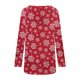 thumbnail image 5 of Pntutb Mujeres Casual Manga Larga Cuello Redondo tops Blusa Suelta Navidad Impreso Camisas Pntutb Pntutb-3766, 5 of 5