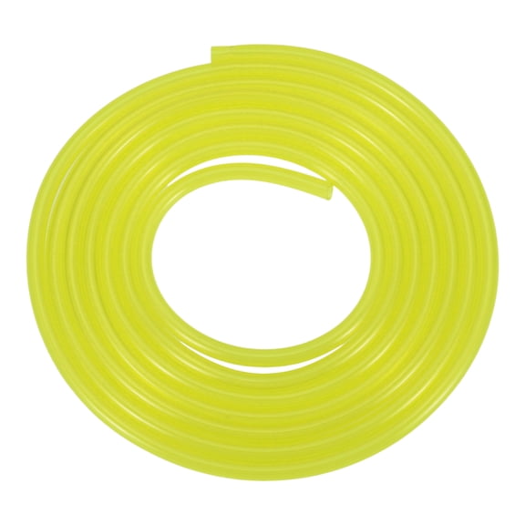 Unique Bargains Petrol Fuel Line 6.56ftx1/8"(3mm)/1/5"(5mm) Gas Line Pipe Hose Yellow