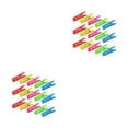 thumbnail image 2 of Mini Clip para fotos Advancent 100 piezas pinzas colgantes transparentes, 2 of 6