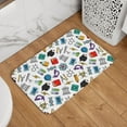 thumbnail image 4 of Bathroom Rugs Mat, School season Washable Non Slip Bath Kitchen Mat for Floor, Welcome Mat for Front Door Entryway Rug Indoor Door Mat Small Rugs 24x16 Inch, 4 of 5