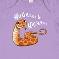 thumbnail image 4 of Inktastic Hugs and Hisses Cute Snake for Valentines Day Boys or Girls Baby Bodysuit, 4 of 5