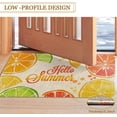 thumbnail image 6 of Summer Door Mat 30 X 17 Inch Hello Summer Lemon Doormat Indoor Outdoor Entrance Floor Mat Non Slip Summer Decor Rubber Welcome Mats, 6 of 6