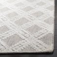 thumbnail image 3 of SAFAVIEH Mirage Bernica Geometric Area Rug, Silver/Ivory, 6' x 9', 3 of 8