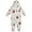 Red Fire Trucks Pattern, variant on Soft Big Kids Onesie Pajamas Cozy Loose-Fit Jumpsuits for kids with Pockets for Christmas Lounge & Play Red Fire Trucks Pattern