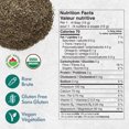 thumbnail image 3 of Rootalive Graines de Chia Noires Moulues Biologiques 200 g, 3 of 7
