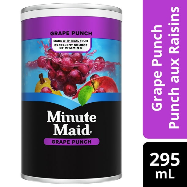 Punch aux raisins Minute Maid, boîte surgelée de 295 ml 295 x mL