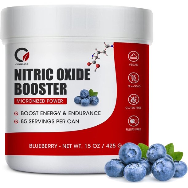 Orgeuos Nitric Oxide Powder Supplements, Support for Blood Circulation