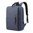 thumbnail image 2 of Mochila impermeable para ordenador portátil de 15,6 pulgadas para hombre, morral escolar con carga Usb, antirrobo, para viaje Fivean unisex, 2 of 2
