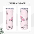 thumbnail image 3 of Anime 20oz Stainless Steel Insulated Tumbler,Anime Series Drink Bottle with Straw,My Melody Double-Wall Water Cup, 3 of 6