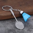 thumbnail image 4 of P-957 Blue Badminton Keychain Model Simulation Design Portable For Phone Trinket Bag Sports Accessories #27Ijg, 4 of 6