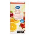 thumbnail image 1 of Mélange de jus pomme orange pêche Great Value 1L, 1 of 2