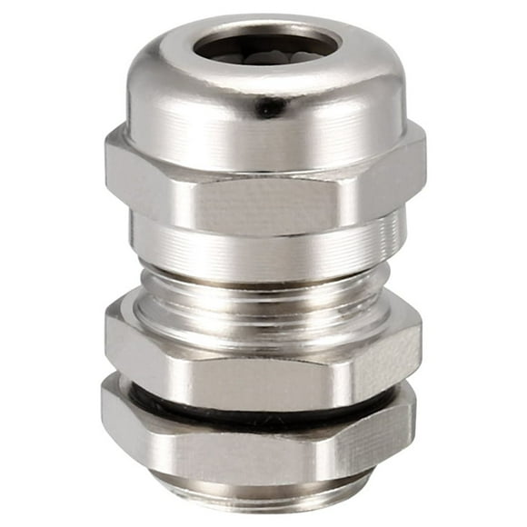Unique Bargains M12 Cable Gland Metal Waterproof Connector Wire Glands Joints for 3mm-6.5mm Dia Range