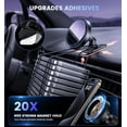 thumbnail image 5 of Magnetic Car Mount Charger for Mag-Safe, 15W Fast Wireless Car Charger, 360° Rotating Magnetic Phone Holder for Car Air Vent, Compatible with iPhone12-17 Series, 5 of 10