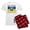 With Red Plaid Pant, variant on CafePress - Save Ukraine Raise Your Voices Men's Light Pajamas - Men's Light Loose Fit Cotton Pajama Set