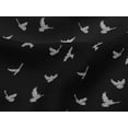 thumbnail image 3 of oneOone Viscose Jersey Fabric Bird Ikat Printed Fabric 1 Yard 60 Inch Wide, 3 of 4