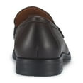 thumbnail image 5 of Ferro Aldo Daxon MFA19708 Moc-Toe Penny Loafers with decorative Buckle (Leather), in Chocolate, Men's Size 11, 5 of 8