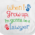 thumbnail image 4 of Inktastic Future Lawyer Boys Girls Attorney Boys or Girls Baby Bib, 4 of 4