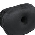 thumbnail image 2 of Cojín Del Asiento Cojín ortopédico de espuma viscoelástica para asiento de silla de oficina (negro), 2 of 3