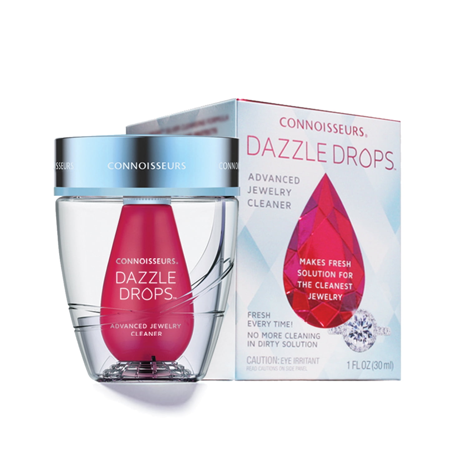 Connoisseurs Dazzle Drops Advanced Jewelry Cleaner Com