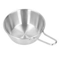 thumbnail image 3 of Bol, bol en Acier Inoxydable Simple Casse-Croûte Bol Camping Technologie Révolutionnaire, 3 of 6