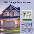 thumbnail image 5 of Tuya WiFi Garage Door Opener Controller Mobilephone Remotely APP Control Compatible with Alexa Home for Voice Control, 5 of 5