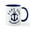 White/Navy Inside, variant on CafePress - Cape Cod Mugs - 11 oz Ceramic Mug - Novelty Coffee Tea Cup