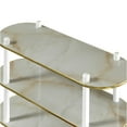 thumbnail image 6 of 5 Tier Open Bookshelf, Contemporary Classic Modern Style Free Standing Wood Display Rack Unit for Collections,�59", 6 of 9