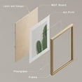thumbnail image 4 of PixonSign Framed Wall Art, Green Cactus Snake Plant Posters, Set of 4 Collage Desert Landscape Prints Wall Decor, Nature Wilderness Artwork Wall Décor for Living Room, Bedroom - 11"x14" Natural, 4 of 5
