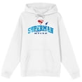 thumbnail image 7 of Superman 2025 Look Up Adult White Long Sleeve Hooded Sweatshirt-Large, 7 of 7