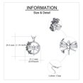 thumbnail image 4 of ONEFINITY Dragonfly Gifts for Women Sterling Silver Rose Flower Dragonfly Pendant Necklace Jewelry Gifts for Women, 4 of 6