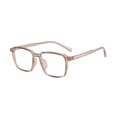 thumbnail image 2 of YAOBAMM Lightweight Blue Light Blocking Glasses Blue Light Blocking Glasses Unisex Retro Large Square Frame Clear View Strong Hinge Eye Protection Clear Bluelight Glasses, 2 of 7