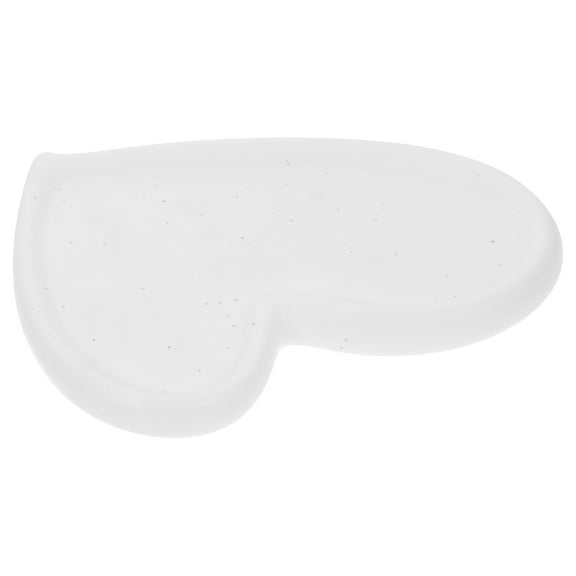 WHAMVOX Heart Shape Decorative Trinket Dish 13.00X12.00X1.00CM White