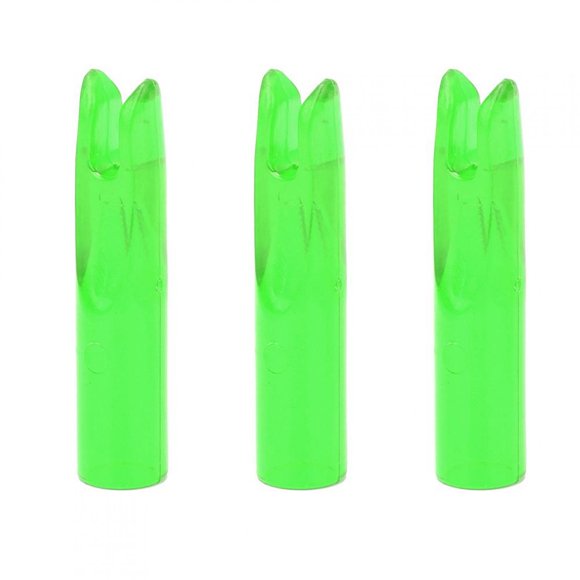LYUMO 50Pcs Portable Plastic Bow Nock Insert Tail Archery Accessory for 6mm Shaftment,Plasticarrows Nock