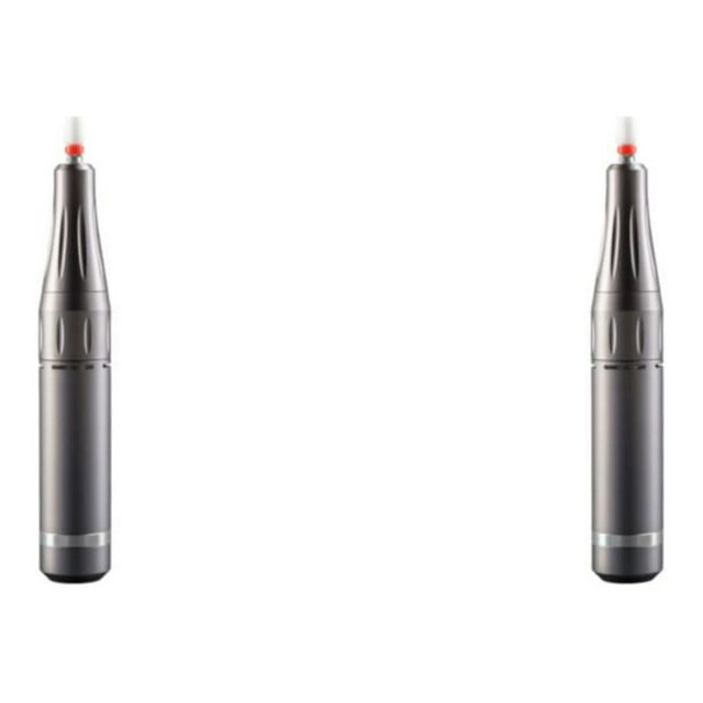 Ruiboury 1/2/3/5 Manucure Gel Perceuse à Ongles Aspect Alliage Mat Résistant à Chaud Machine USB Polonais Salon 201 Gris 2PCS