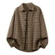thumbnail image 1 of Seeotter Flannel Shirt for Men Plaid Long Sleeve Casual Button Down Shirts Regular Fit Cotton Checkered, 1 of 3