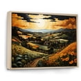 thumbnail image 2 of Designart "Farm Harvest Euphony Pastoral II" Farm Floater Framed Canvas Art Print, 2 of 7