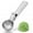 Silver, variant on Pedty 1Pc Ice Cream Scoop,With Comfortable Scoop Handle Steel Ice-cream Stainless Kitchen,Dining & Bar