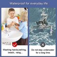thumbnail image 6 of Hebalg2pcs Kids Wristband for AirTag, Waterproof Silicone AirTag Holder Wristband for Kids Toddler Elder Adjustable Watch Band Kids Anti Lost AirTag Case Holder for Hiding GPS Tracker (Purple, Green), 6 of 7
