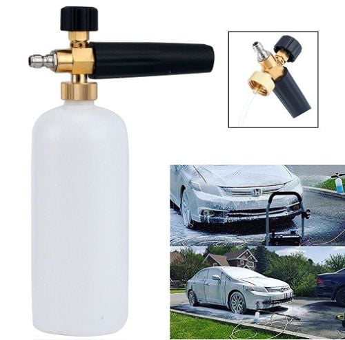 1L Car Wash Foam Gun Lance Cannon For Bosch AQT Pressure Washer Soap Bottle 