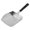 Black, variant on Griddle Spatula Made of Metal for Stir Fry and Grill Cooking